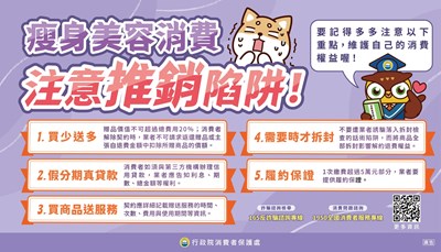 瘦身美容消費注意推銷陷阱